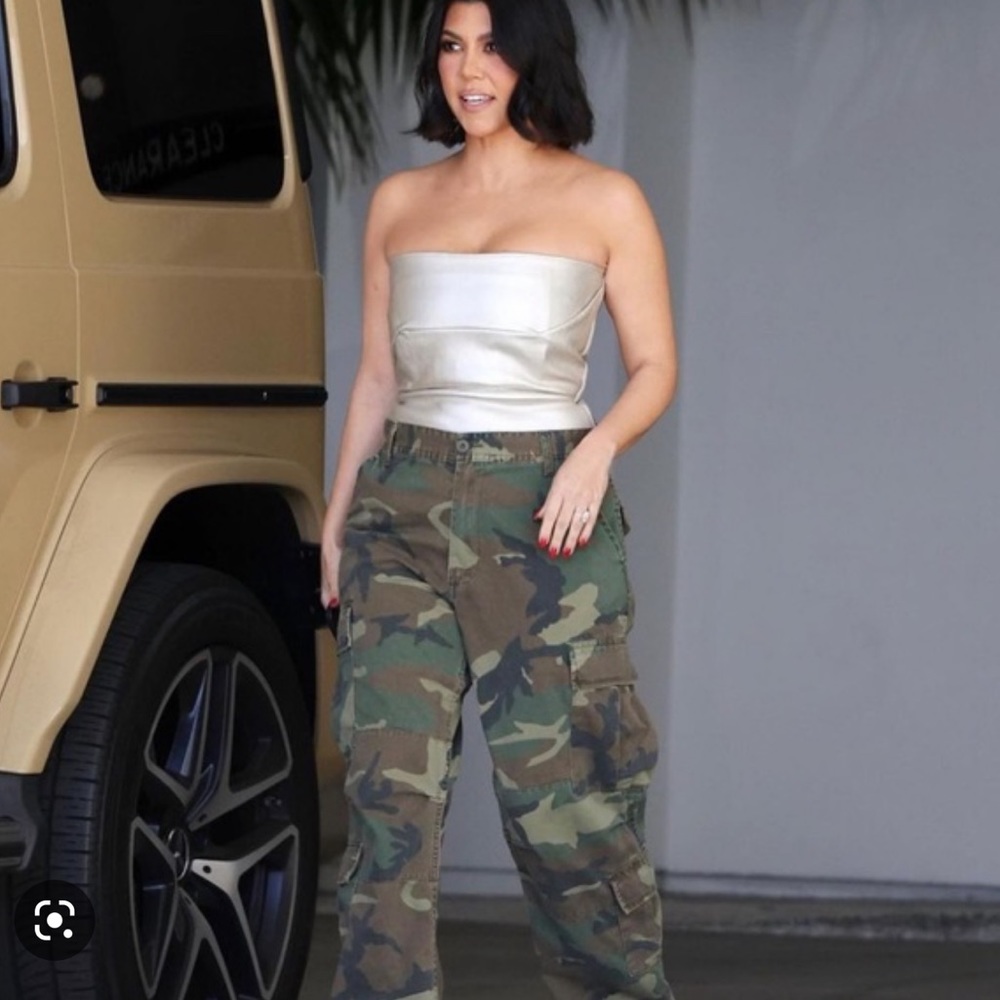 Local European Le camo cargo pant